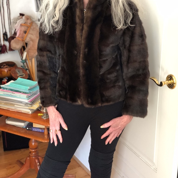 real mink jacket